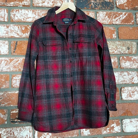 Pendleton wool button up - Picture 3 of 8